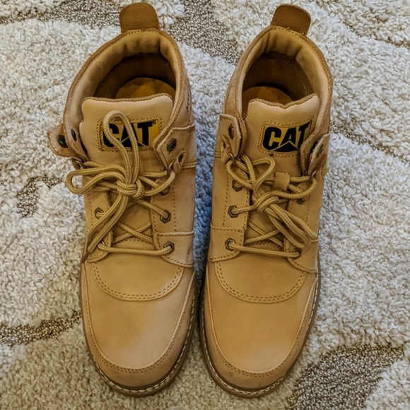 mens caterpillar boots size 12